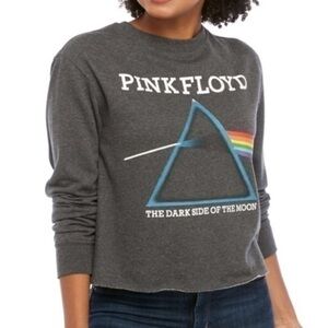 Pink Floyd crop sweatshirt The Dark Side Of the Moon